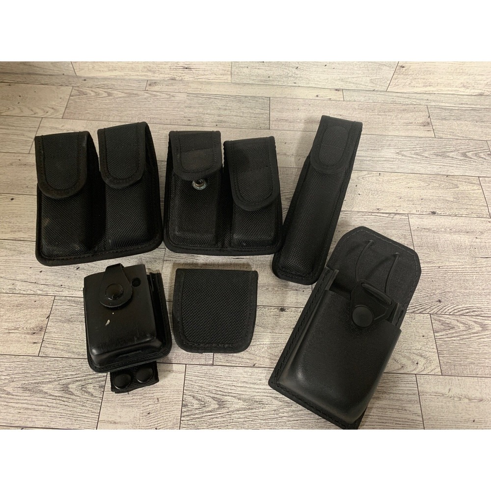 Lot‎ of Bianchi Utility Holsters, Duty Gear & Accessories Nylon Plastic